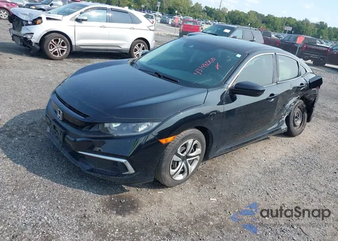 2019 Honda Civic Lx из США, поврежденный, VIN 2HGFC2F63KH573032